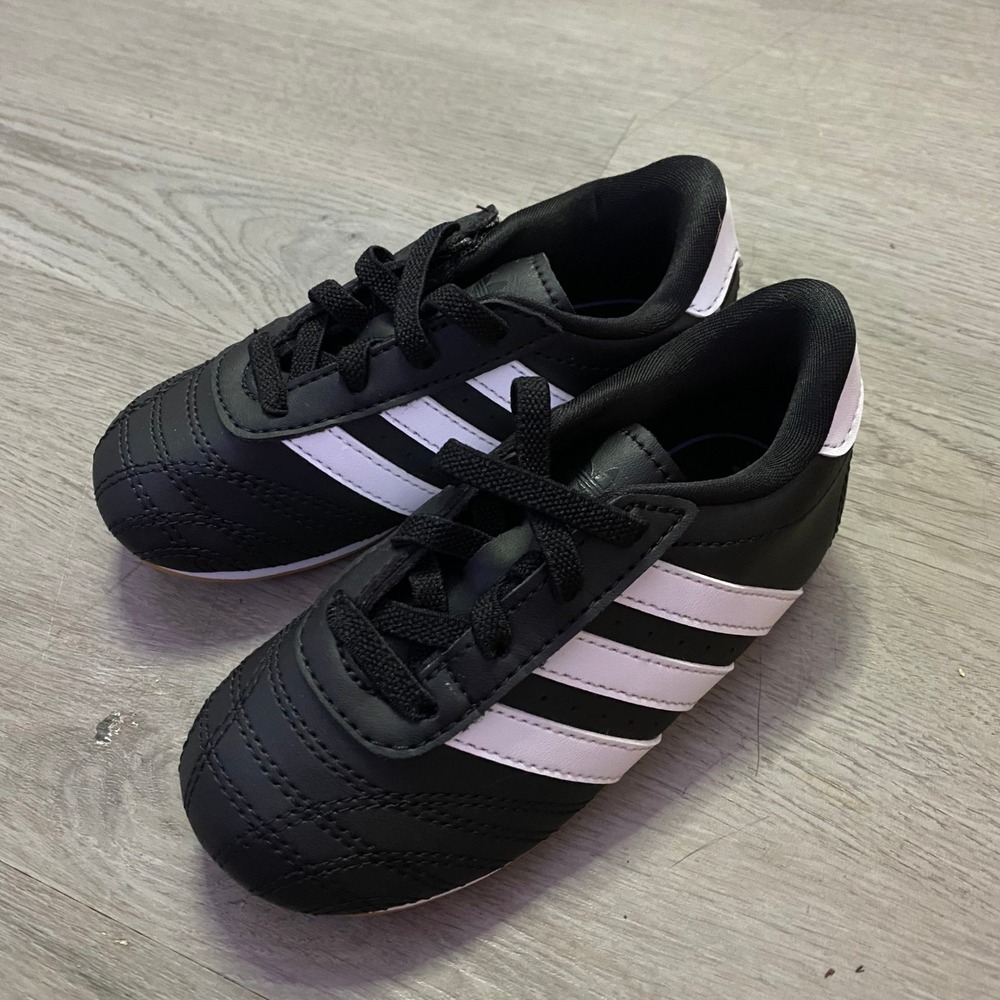Adidas Samba Classic Sneakers Kids 8K Black White Gum Sole